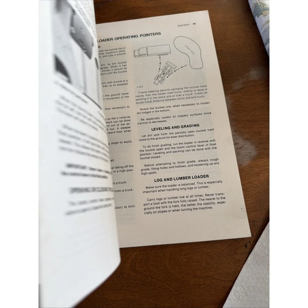 John Deere 644-A Loader OM-T41431 Issue D3 Operator's Manual